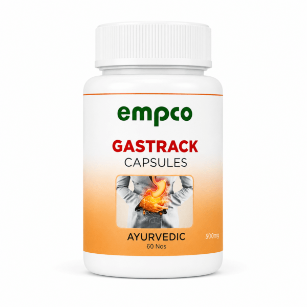 Empco Gastrack Capsules – Ayurvedic gastritis and acidity relief 60 capsules