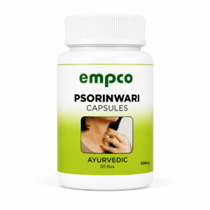 Empco Psorinwari Capsules – Ayurvedic psoriasis and skin disorder relief 60 capsules